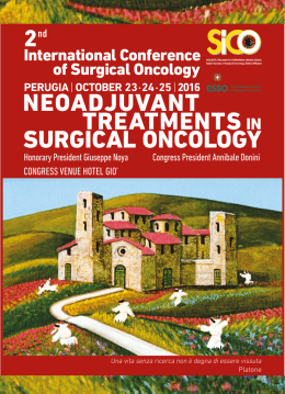 neoadjuvant treatments in surgical oncology