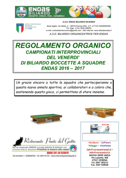 Reg. organico venerdì 2016-2017 - ABIS ENDAS