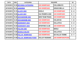 16/10/2016 15:30 seconda categoria ponte zanano uso mompiano