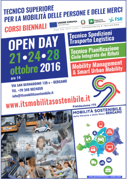 Open day - Corsi di specializzazione