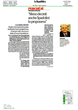 19-OTT-2016 - Insieme si cambia