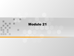 Module 21