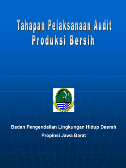Badan Pengendalian Lingkungan Hidup Daerah Propinsi Jawa Barat