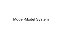 Model-Model System