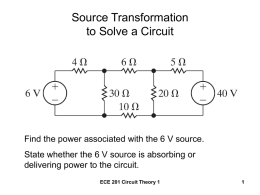 Using Source Transformation to Solve a Problem