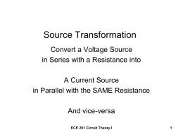 Source Transformation