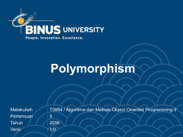 Polymorphism