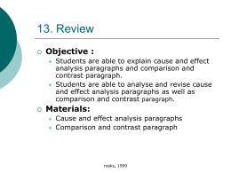 13. Review Objective :