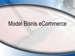 Model Bisnis eCommerce