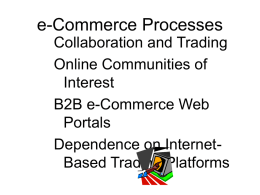 e-Commerce Processes