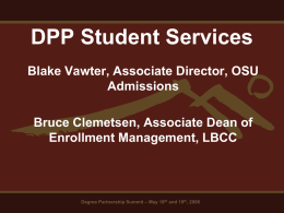 DPP Student Services