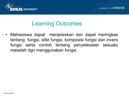 Learning Outcomes