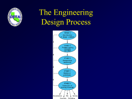 I ntro to Engineering Design
