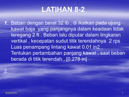 LATIHAN 8-2