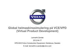 Zander Helmaskinssimulering globalt på VCE.ppt