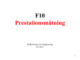 Fö 8.2-722G82-prestationsmätning.ppt