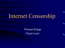 Internet Censorship.ppt