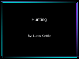 1st hunting ppt.ppt