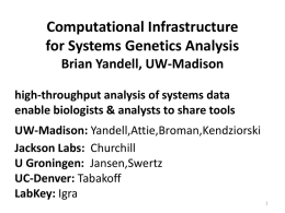 Sage Systems Genetics, 2010