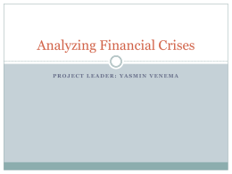 intro 2012 fall Analyzing Financial Crisis.ppt