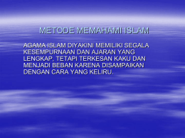Metode Memahami Islam.pptx