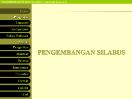 Pengembangan Silabus.pptx