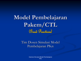 Model_Pembelajaran_Pakem.ppt