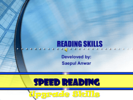 Speed Reading.ppt
