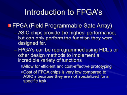 FPGA Basics