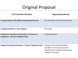 Slides comparing proposals for DEC 3 21 14