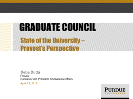 State of Purdue University