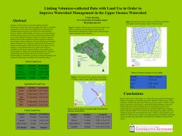 Linking volunteer-collected Data with Land Use