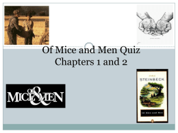 Chapter Quizzes 1-4