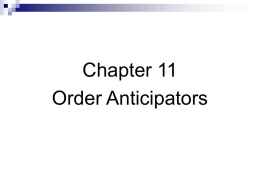 Chapter 11 Order Ant..