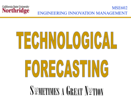 3- TECHNOLOGICAL FORECASTING.ppt