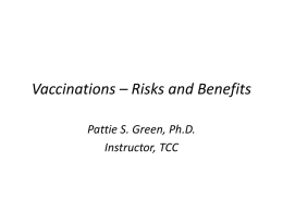 Vaccinations - Pattie Green.pptx