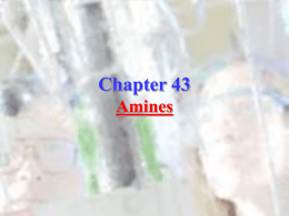 Chapter 43: Amines