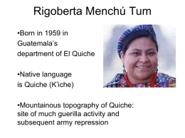 Ethnicity in Guatemala