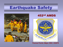 Earthquake Safety