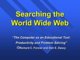Web Searching