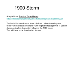 Storm of 1900.ppt