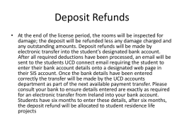 How to Claim Deposit refund (opens in a new window)