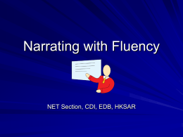 PPT 3.1: Reading with Fluency