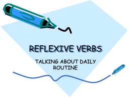 Review_Reflexive verbs