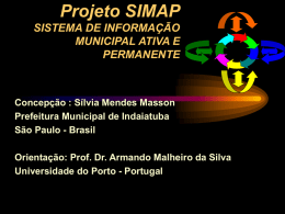 Projeto Simap - Simap – Sistema De Informação Municipal Ativa E Permanente