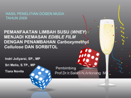 Presentasi Indri Juliarsi