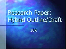 Hybrid Outline Draft