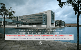 Barrierer og muligheder Project Zero arrangement i F llessalen p Christiansborg 