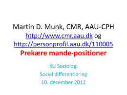 KU Social diff prek re mande positioner december 10 2012 MD Munk final