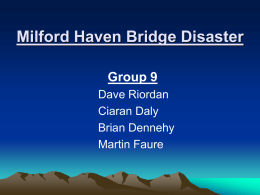 milford haven bridge disaster.ppt